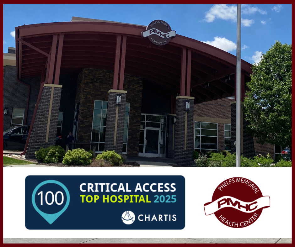 Phelps Memorial Health Center Designated a 2025 Top 100 Critical Access ...