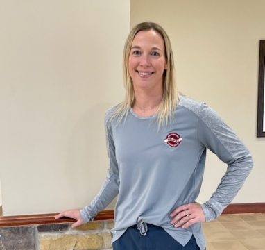 Lacey Becker, RD, educates during heart health month