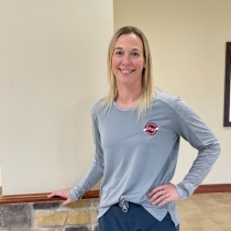 Lacey Becker, RD, educates during heart health month